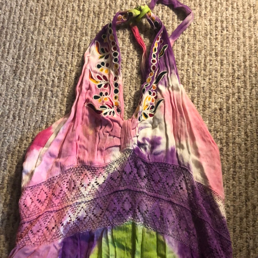 Tie dye dress